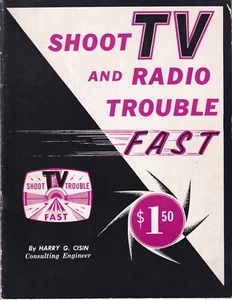 Libro rápido de problemas de televisión y radio de Harry G. Cisin alrededor de 1955 - Imagen 1 de 3