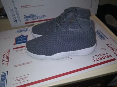 Air Jordan Future "Cool Grey" 656504-003 Woven Wolf Talla: 6,5 Hombre Foto 1 de 4