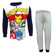 pigiama bambino lungo in cotone jersey AVENGERS art. MV16149