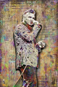 MORRISSEY of THE SMITHS 24x36in Poster, Morrissey Art Print Free Shipping US - Picture 1 of 5