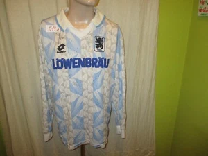TSV 1860 München Lotto Langarm Trikot 1994/95 "Löwenbräu" + Signiert Gr.L TOP - Picture 1 of 10