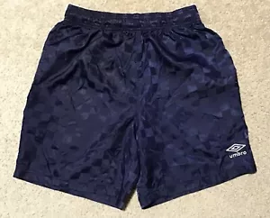 Umbro blau Schachbrett Fußballshorts Größe Small - Bild 1 von 22