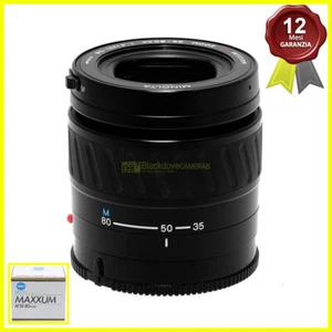 Minolta zoom 35/80mm f4-5,6 macro A-Mount Sony Alpha e Konica Minolta AF. - Imagen 1 de 5