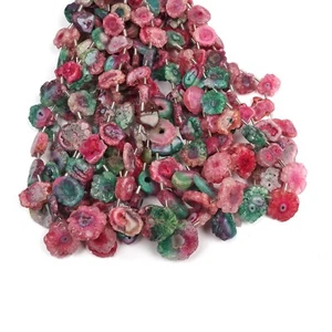 Solar Quartz Beads 16 Inch 12-20 MM Uneven Gemstone Beads Jewelry Making Beads - Picture 1 of 5