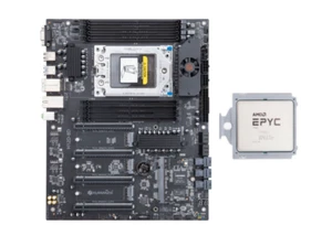AMD EPYC 7C13 + SouthChina H12D-8D 2.0GHZ 64 cores 128 threads motherboard+CPU - Picture 1 of 4