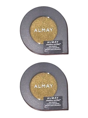 2 Pack - Revlon Almay Shadow Softies Green Glitter Eyeshadow Makeup #120 Moss - Image 1 of 2
