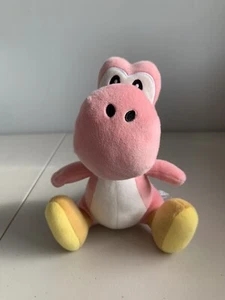 Super Mario Pink Yoshi Plush Soft Toy 7” 2019 - Picture 1 of 6