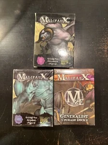 3x Malifaux decks(2x Still Sealed) - Arsenal Arcanists Neverborn Generalist - Picture 1 of 4