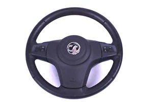Mufu Lenkrad original Opel Corsa D Vauxhall Leder Airbaglenkrad Sportlenkrad - Bild 1 von 2