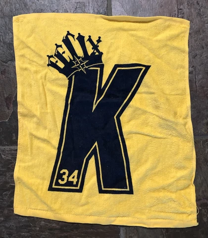 Seattle Mariners Towel Kings Court “K" Cloth FELIX HERNANDEZ 17”x14” Cover