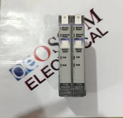 1734-232ASC ALLEN BRADLEY SERIE C MÓDULO TERMINAL INTERFAZ LOTE DE 2 PIEZAS - Imagen 1 de 3