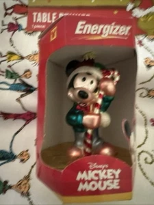 Disney Mickey Mouse Energizer Ornamento ~ L@@K!!!! - Imagen 1 de 4
