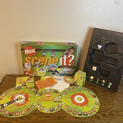 Amazing Condition!  Nickelodeon Scene It! Trivia DVD Board Game 2006 Edition - Image 1 of 4