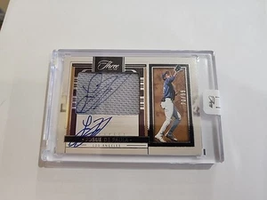2024 Panini Three And Two Josue De Paula Prospect Jersey Patch Auto /99 ZF - Bild 1 von 2