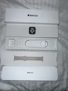 **BOITE VIDE**Apple Watch SE 2e génération 40 mm Starlight - Photo 1 sur 5