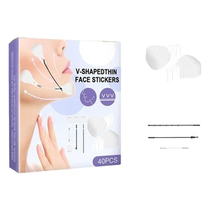 40 Pezzi Nastro Lifting Viso Nastro Lifting Invisibile con Viso Istantaneo, Waterp ^ - Foto 1 di 8