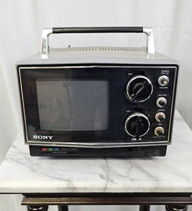 Rare Vintage Sony Trinitron KV-5100 Solid State CRT Color Mini TV Tested Working - Picture 1 of 14