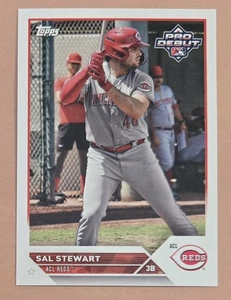 Sal Stewart 2023 Topps Pro Debut Prospect Card #PD-186 - Picture 1 of 2