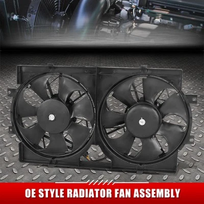 For 95-00 Chrysler Cirrus Dodge Stratus Single Cooling Radiator Fan Assembly - Image 1 of 4