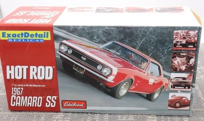 Exact Detail 1967 Camaro SS Hot Rod in Box 1:18 Scale Red READ - Image 1 of 4