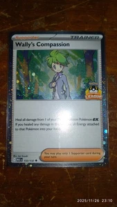 Pokemon Juego de Cartas Coleccionables Wally's Compassion Ultra Ball League Promo 132/132 Sello de Asia - Imagen 1 de 2