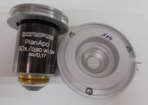 Olympus PlanApo Microscope Objective 40x/0.90 WSLM ∞/0.17 - Picture 1 of 7