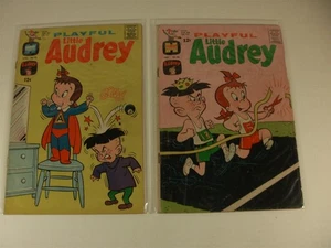 Lot of 2 Harvey Comics PLAYFUL LITTLE AUDREY No. 69 & 83 - Picture 1 of 3