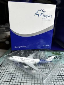 Herpa Wings Fantasy Frankfurt Airport Boeing 747-400 1:500 NA2648 512930 - Picture 1 of 11