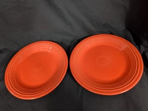 Fiesta Ware Persimmone im Ruhestand 10 1/2 Zoll Speiseteller Homer Laughlin USA (2) - Bild 1 von 10