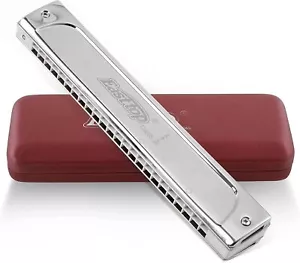 Easttop 24Holes Professional Tremolo Harmonica harmonica Tremolo Mouth Organ US - Picture 1 of 11