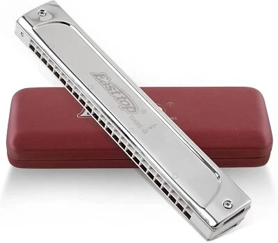 Easttop 24Holes Professional Tremolo Harmonica harmonica Tremolo Mouth Organ US - Image 1 of 4