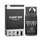 Elegant Man Black Eau De Toilette 100ml Spray Perfume for Men Fragrance Gift Box