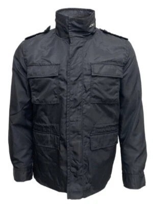 BLK DNM Men's Black Nylon Jacket 2 #MKN101 Size Large NWT - Image 1 of 3