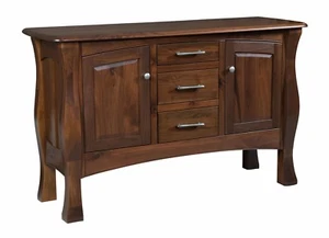 Amish Transitional Dining Room Sideboard Server Reno Solid Wood 63" - Picture 1 of 1