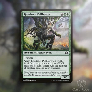 MTG Magic Gnarlroot Pallbearer 184/287 The Brothers' War BRO - Picture 1 of 1