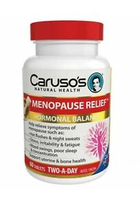3 x Caruso’s Menopause Relief 60 tabs ( totally 180 tabs)