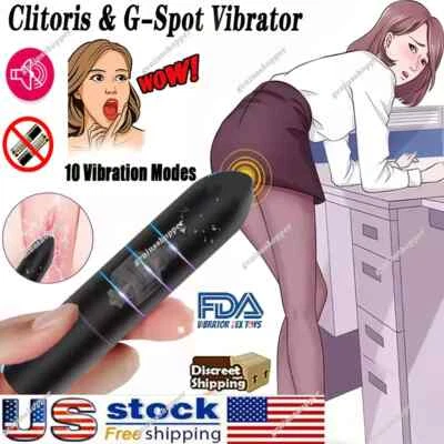 Mini Vibrador Bala Punto G Consolador Clítoris Masajeador Juguetes Sexuales para Mujeres Recargable Foto 1 de 4
