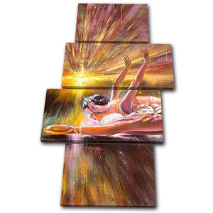 Quadro ballerina performazione MULTI TELA WALL ART quadro stampa VA - Foto 1 di 1