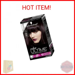 Schwarzkopf Color Ultime Hair Color, 1.3 Black Cherry, 1 Application - Permanent - Picture 1 of 2