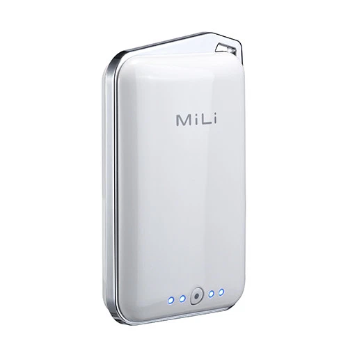 MILI POWER CRYSTAL PLUS (HB-A10-2) 2600 mAh POWER BANK BATTERIA ESTERNA BIANCO - Immagine 1 di 1
