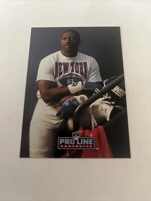 1991 Pro Line Portraits Ottis Anderson #116 New York Giants Miami Hurricanes - Image 1 of 2
