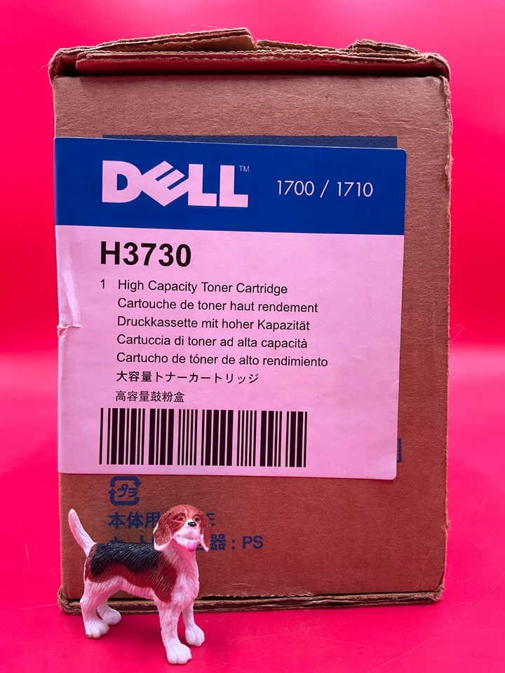 Genuine Dell H3730 Black Toner Cartridge 1700 1710