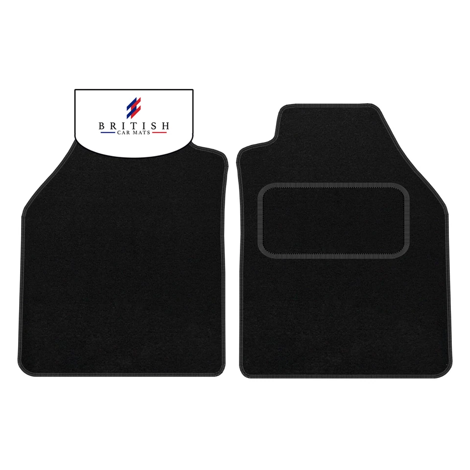 Fits Ford Transit Connect 2002-2014 Fully Tailored Carpet Van Floor Mats Black - Image 1 of 4