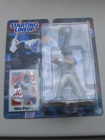 Mike Piazza Vintage Hasbro Starting Lineup Baseball 2000 Figure New York Mets Cover