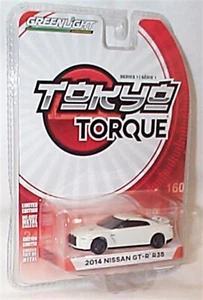 2014 White Nissan GT-R R35 1/64 Greenlight Tokyo Torque Ltd Ed - Bild 1 von 2