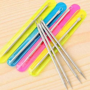 Acne Needle Blackhead Remover Pimple Blemish Extractor Comedone Extractors D3P7 - Picture 1 of 10