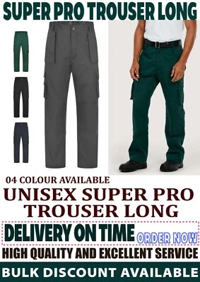 Uneek Super Pro Trousers UC906 Premium Heavyweight Industrial Safety Work wear