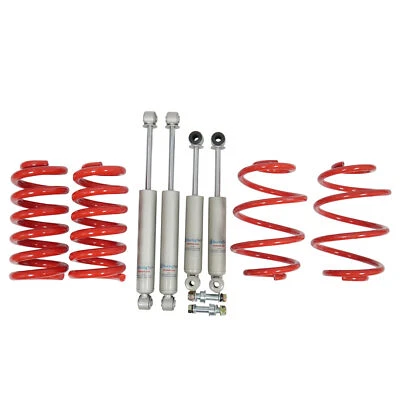Lowering Drop Coil Springs Truck 2” Front 5” Rear + Shocks Kit For 1960-1972 C10 - Image 1 of 4