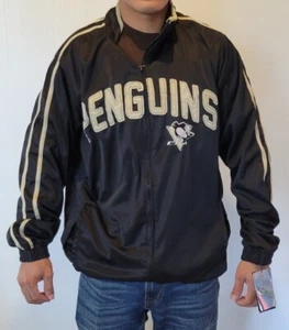 New Pittsburgh Penguins NHL Hockey Jacket GIII Carl Banks Men's Large - Picture 1 of 7