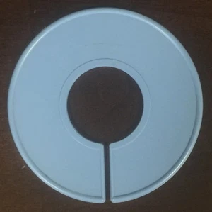 20 NUEVO Divisores de tamaño de anillo de estante de plástico azul en blanco - Imagen 1 de 2